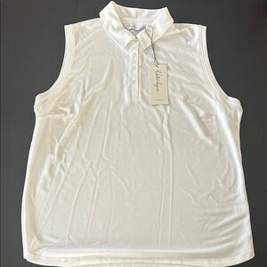 Walter Hagen Classic White Sleeveless Tank